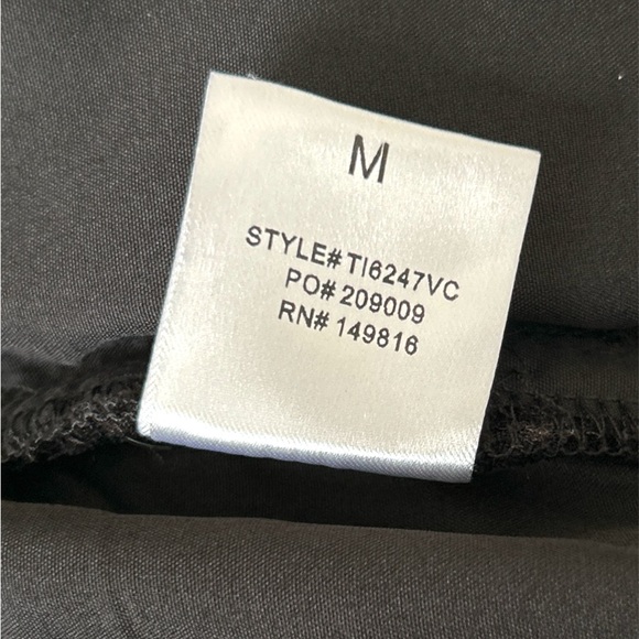 Vici Leddie Ruched Satin Halter Top Black Size M - Picture 10 of 11